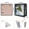 Muzilife 11x11 Shadow Box Picture Frame - 2.16" Interior Deep Wood & Glass Display Case Ready to Hang Memory Box Baby Sports Memorabilia, Wedding, Tickets, and Photos (Black)